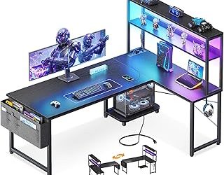 8 Best Corner Gaming Desks for Maximizing Space