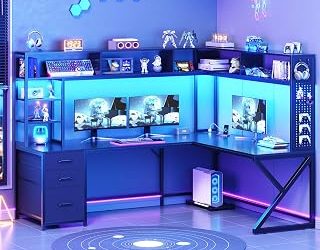 8 Best Gaming Desks With Storage Shelves and Drawers