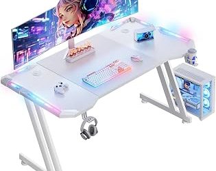 8 Best White Gaming Desks for Clean Aesthetic Setups