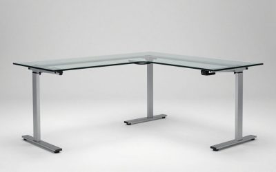 EUREKA ERGONOMIC 60 Inch L-Shaped Glass Gaming Desk Review
