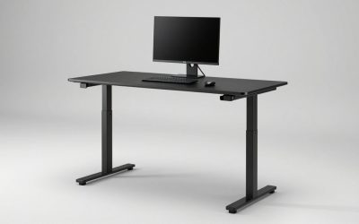 Flycity 55 x 24 Electric Gaming Standing Desk Review: Height Range and Storage Tradeoffs