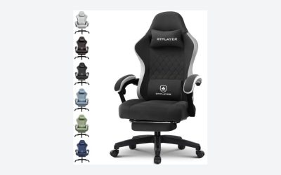 GTPLAYER Fabric Pocket Spring Gaming Chair Review: Linked Armrests and Seat-Fit Tradeoffs