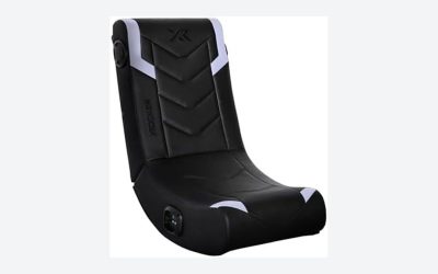 Sharper Image Foldable Gaming Chair: Folded Size and Floor Fit